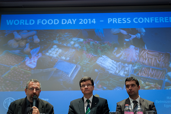 Élelmiszerbank-FAO Sajtótájékoztató