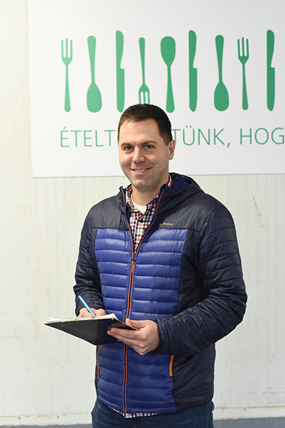 Tibor Halmai - logistics coordinator